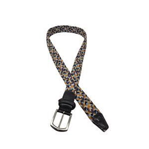 Anderson's 36 Braided Stretch Bungee Belt Leather Preppy Classic Golf Multicolor